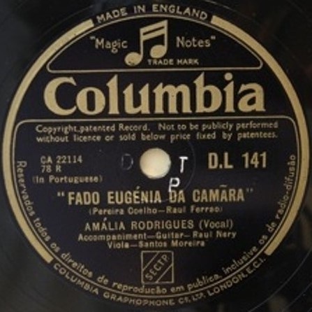 Fado Eugénia da Câmara / Fado Hilario