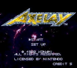 Axelay CST