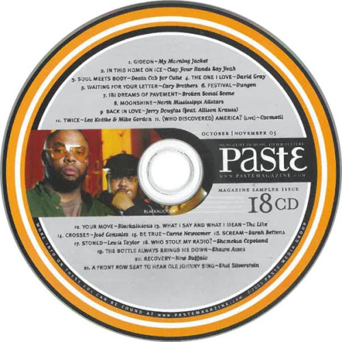 Paste Magazine Sampler #18: Oct-Nov 2005