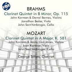 Brahms: Clarinet Quintet in B minor / Mozart: Clarinet Quintet in A major