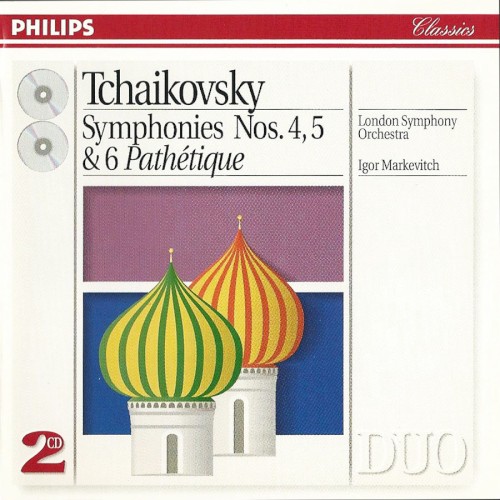 Symphonies nos. 4, 5, & 6 "Pathétique"
