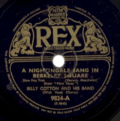 A Nightingale Sang in Berkeley Square / Say It (Over and Over Again)