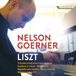 12 études d’exécution transcendante – Piano Sonata in B minor, S. 178 – Ballade no. 2 in B minor, S. 171 – Bagatelle sans tonalité, S. 216a – Isoldes Liebestod, S. 447 – Mephisto Walzer no. 1, S. 514