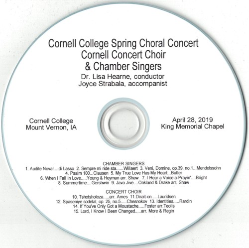 Spring Choral Concert 2019