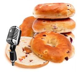 cranberry orange bagel #2