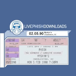 1990-02-05: Myskyn's, Charleston, SC, USA