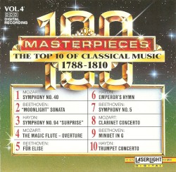 100 Masterpieces, Volume 4: The Top 10 of Classical Music 1788-1810