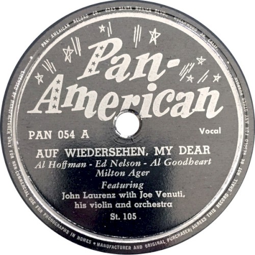 Auf Wiedersehen, My Dear / Louise