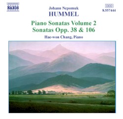 Piano Sonatas, Volume 2: Opp. 38 & 106