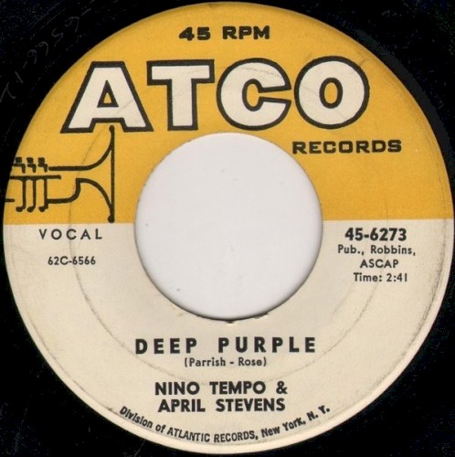 Deep Purple / I've Been Carrying a Torch for You So Long That I Burned a Great Big Hole in My Heart
