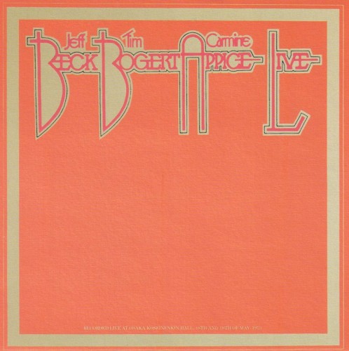 Beck, Bogert & Appice Live