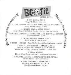 Bootie: April 2015