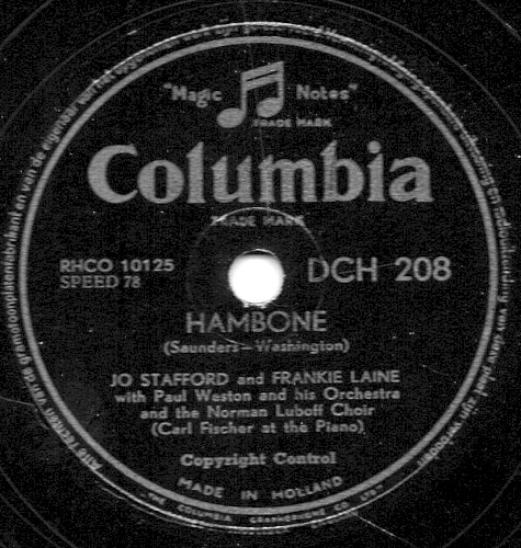 Hambone / Blacksmith Blues