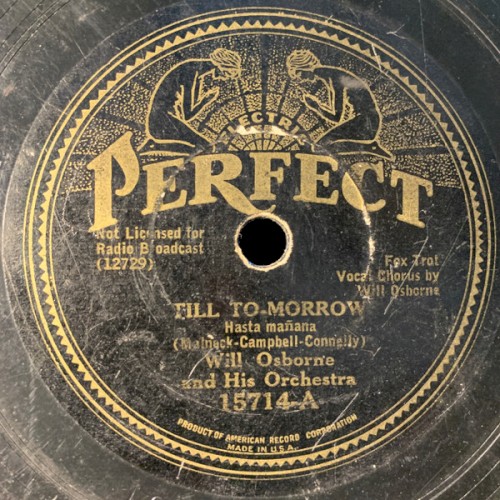 Till To-Morrow / Blue Moments