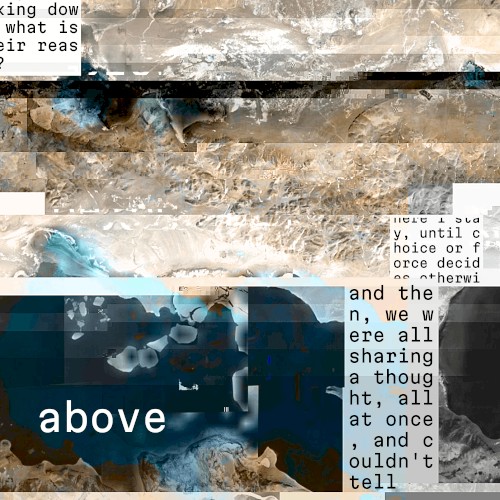 & below