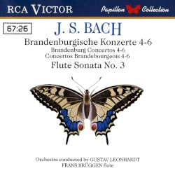 Brandenburg Concertos nos. 4-6 / Flute Sonata no. 3