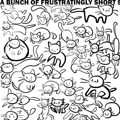 a bunch of frustratingly short s