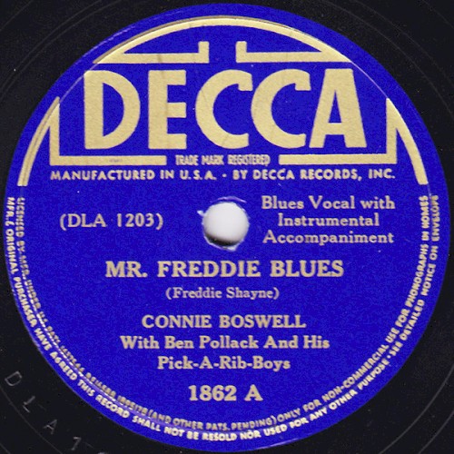Mr. Freddie Blues / Fare Thee Honey Fare Thee Well