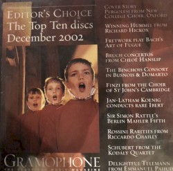 Gramophone Editor's Choice: The Top Ten Discs December 2002