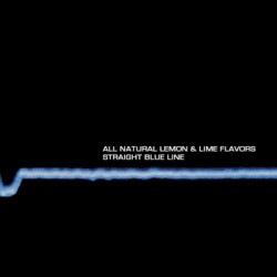 Straight Blue Line
