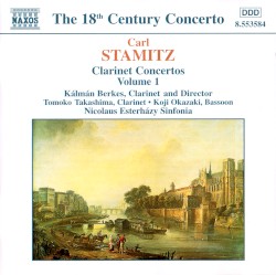 Clarinet Concertos, Volume 1