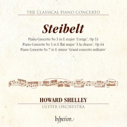 Piano Concerto no. 3 in E major "L'Orage", op. 33 / Piano Concerto no. 5 in E-flat major "À la chasse", op. 63 / Piano Concerto no. 7 in E minor "Grand concerto militaire"