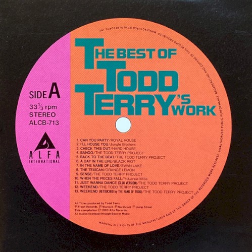 The Best of Todd Terry's Work