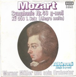 Symphonie Nr. 40 G-Moll KV 550 1. Satz (Allegro Molto) / Adagio in G-Moll