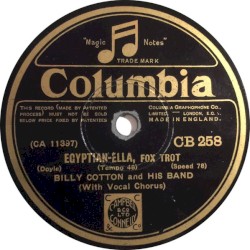 Egyptian Ella / I Lost My Gal From Memphis
