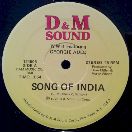 Song of India / Disco Boogie