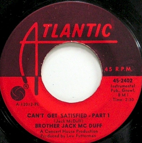 Can't Get Satisfied / Can't Get Satisfied - Part II