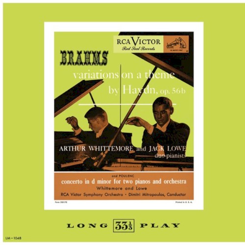 Poulenc: Concerto for 2 Pianos - Brahms: Haydn Variations