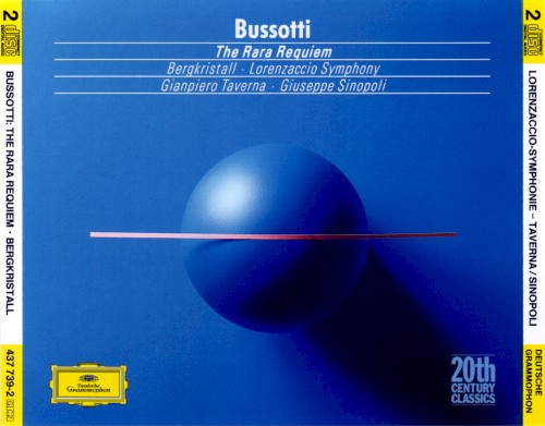The Rara Requiem / Bergkristall / Lorenzaccio Symphony