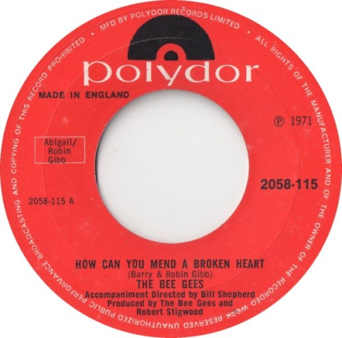How Can You Mend a Broken Heart / Country Woman