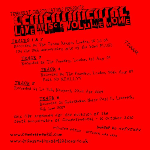 Live Miscs Volume None