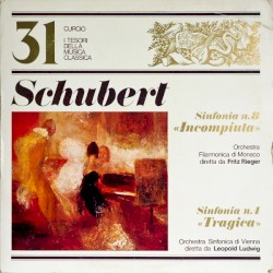 Sinfonia No.8 "Incompleta" / Sinfonia No. 4 "Tragica"
