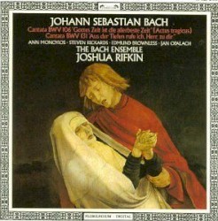 Cantatas BWV 106 "Gottes Zeit ist die allerbeste Zeit" (Actus tragicus), 131 "Aus den Tiefen rufe ich, Herr, zu dir"