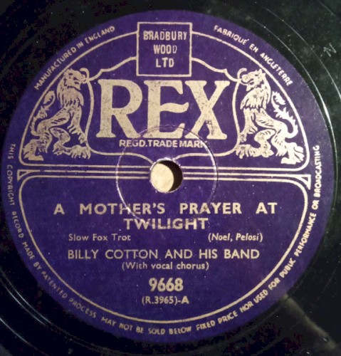 A Mother's Prayer at Twilight / Ridin' Home (There's a Stray on His Way)