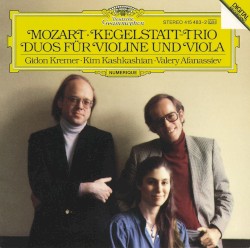 Kegelstatt-Trio / Duos für Violine und Viola