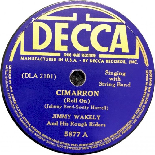 Cimarron, Roll On / Maria Elena