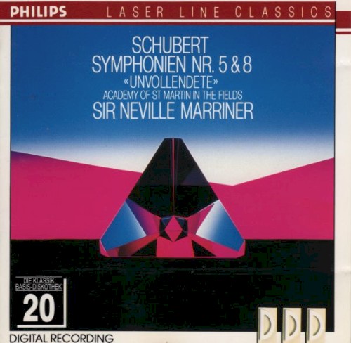 Symphony No. 5 in B-flat major, D. 485 / Symphony No. 8 in B minor, D. 759 "Unfinished"