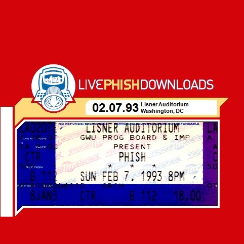 1993-02-07: Lisner Auditorium, George Washington University, Washington, DC, USA