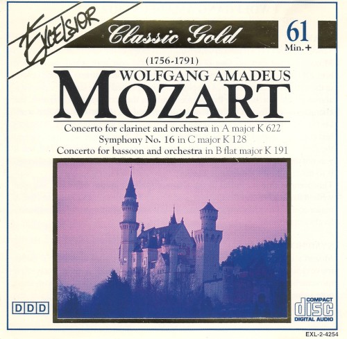 Concerto for Clarinet and Orchestra / Symphony no. 16 / Concerto for Bassoon and Orchestra