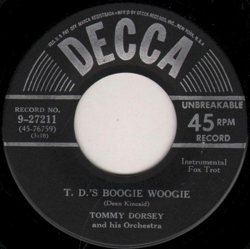 T. D.'s Boogie Woogie / Opus Two