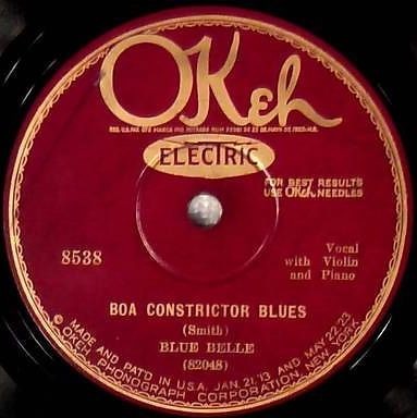 Boa Constrictor Blues / Sneakin' Lizard Blues