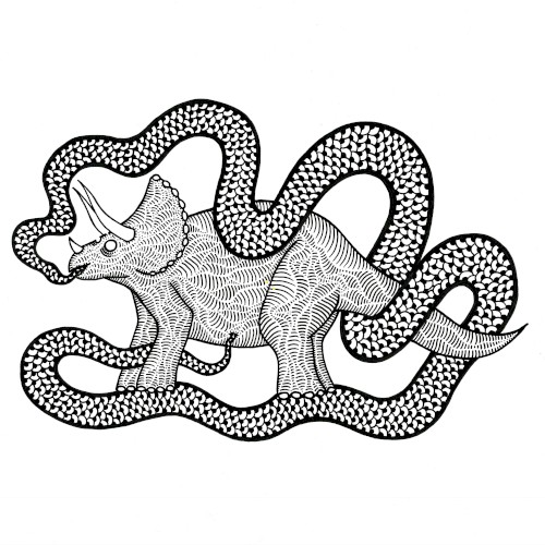 Triceratops / Stegosaurus