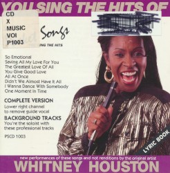 You Sing the Hits of Whitney Houston