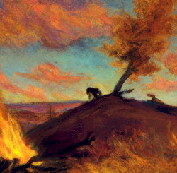 Autumn Prairie Fire