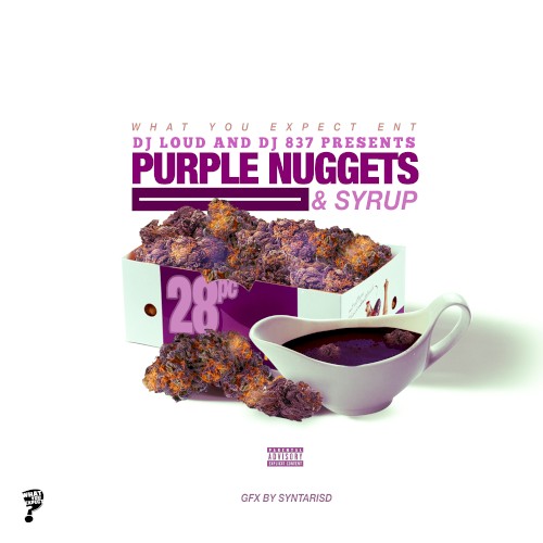 Purple Nuggets and Syrup