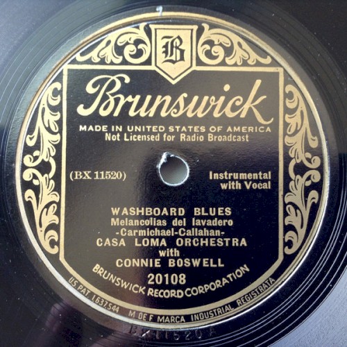 Washboard Blues / Four Indian Love Lyrics